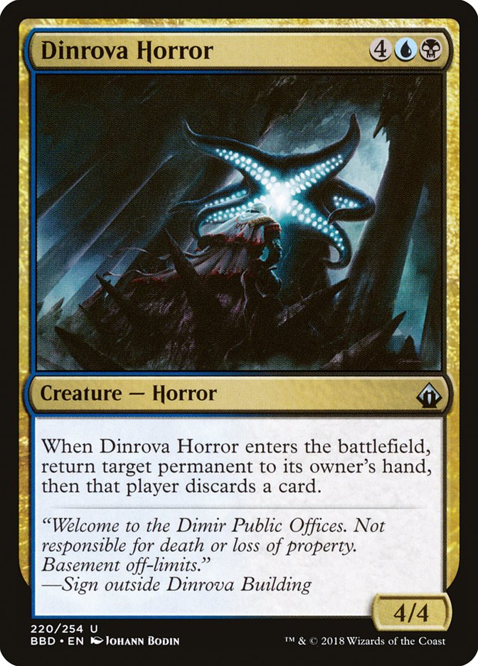 Dinrova Horror [Battlebond] 