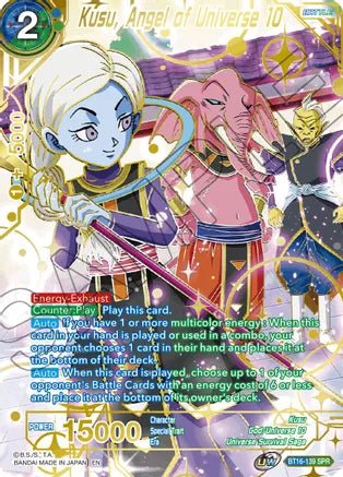 Kusu, Angel of Universe 10 (SPR) (BT16-139) [Realm of the Gods] 