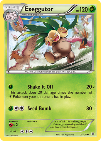 Exeggutor (2/108) [XY: Roaring Skies] 