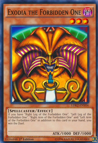 Exodia the Forbidden One [LDK2-ENY04] Common 