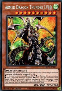 Armed Dragon Thunder LV10 [BLVO-EN001] Secret Rare 