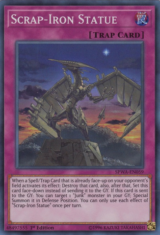 Scrap-Iron Statue [SPWA-EN059] Super Rare 