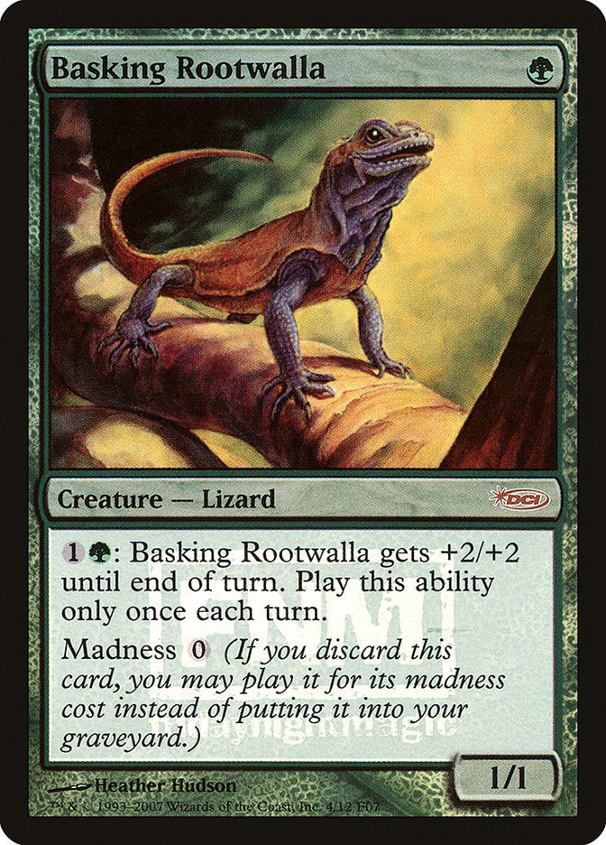 Basking Rootwalla [Friday Night Magic 2007] 
