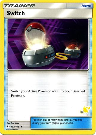 Switch (132/149) (Pikachu Stamp #52) [Battle Academy 2020] 
