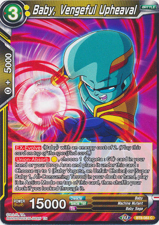 Baby, Vengeful Upheaval (BT8-083) [Malicious Machinations] 