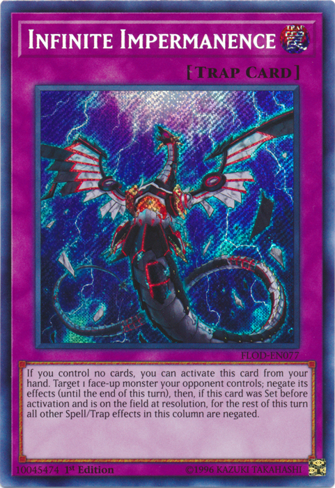 Infinite Impermanence [FLOD-EN077] Secret Rare 