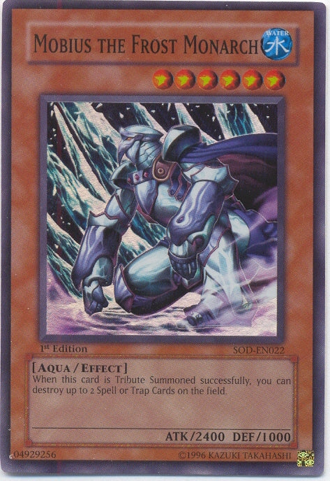 Mobius the Frost Monarch [SOD-EN022] Super Rare 