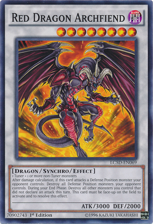 Red Dragon Archfiend [LC5D-EN069] Common 