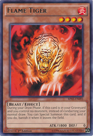 Flame Tiger [BP03-EN095] Rare 