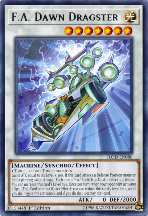 FA Dawn Dragster [FLOD-EN088] Rare 