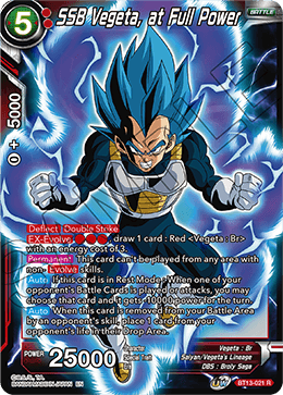SSB Vegeta, at Full Power (Rare) (BT13-021) [Supreme Rivalry] 