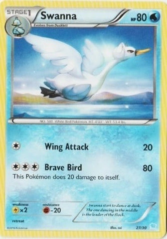 Swanna (27/30) [XY: Trainer Kit 3 - Suicune] 