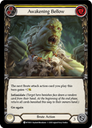 Awakening Bellow (Yellow) [U-WTR033] (Welcome to Rathe Unlimited) Unlimited Rainbow Foil 