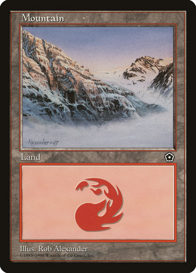 Mountain (Signature on Left / Cave on Left) [Portal Second Age] 