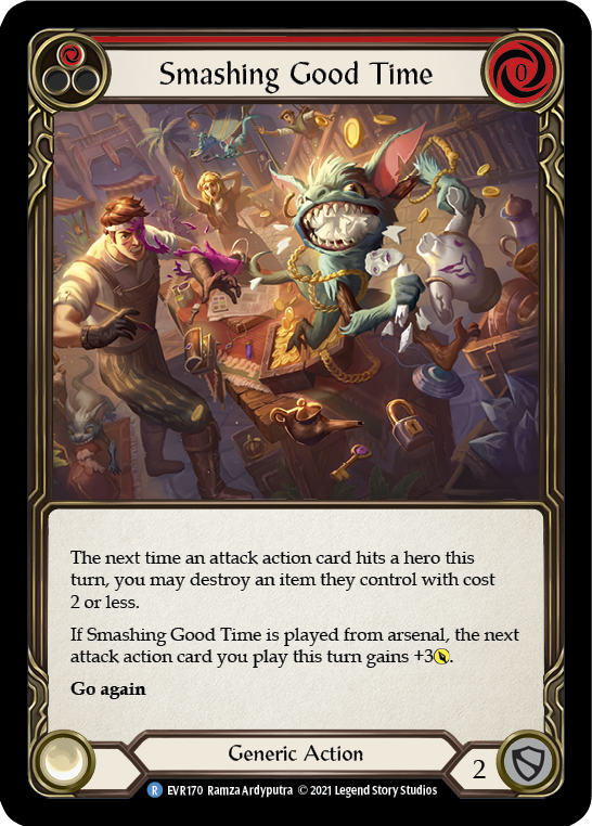 Smashing Good Time (Red) [EVR170] (Everfest) 1st Edition Normal 