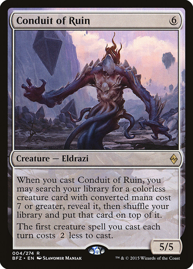 Conduit of Ruin [Battle for Zendikar] 