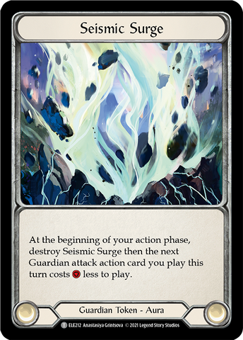 Seismic Surge // Rosetta Thorn [ELE212] (Tales of Aria) 1st Edition Normal 