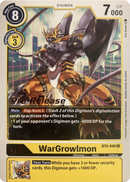 WarGrowlmon [BT4-046] [Great Legend Pre-Release Promos] 