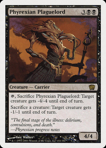 Phyrexian Plaguelord [Eighth Edition] 