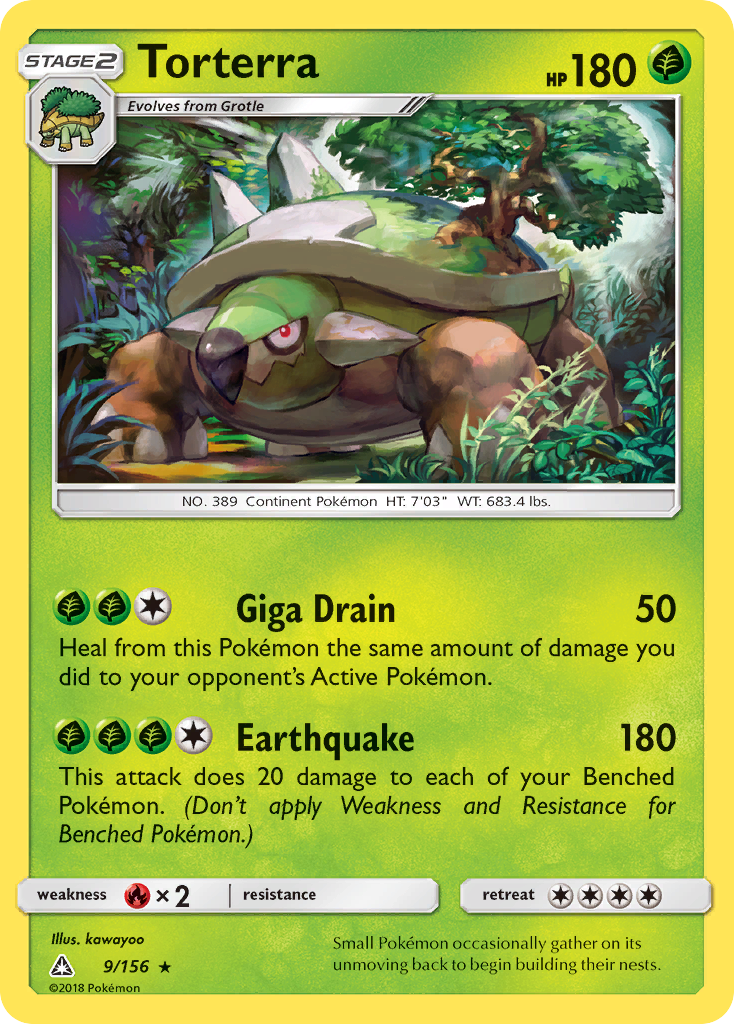 Torterra (9/156) [Sun &amp; Moon: Ultra Prism] 