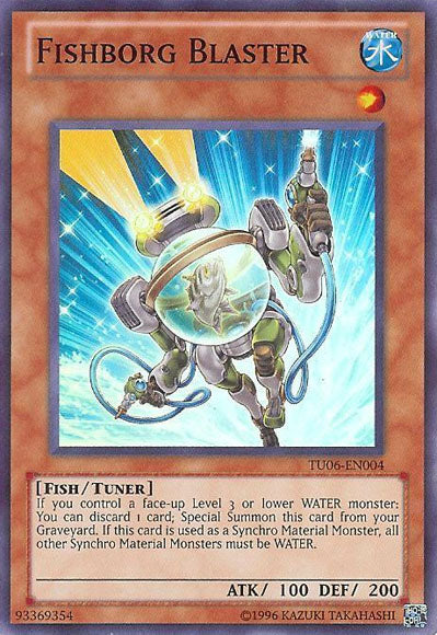 Fishborg Blaster [TU06-EN004] Super Rare 