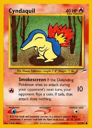 Cyndaquil (61/105) [Neo Destiny Unlimited] 