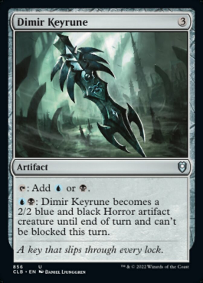 Dimir Keyrune [Commander Legends: Battle for Baldur's Gate]