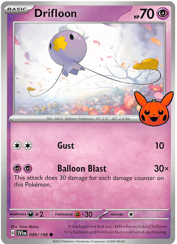 Drifloon (089/198) [Trick or Trade 2023] 