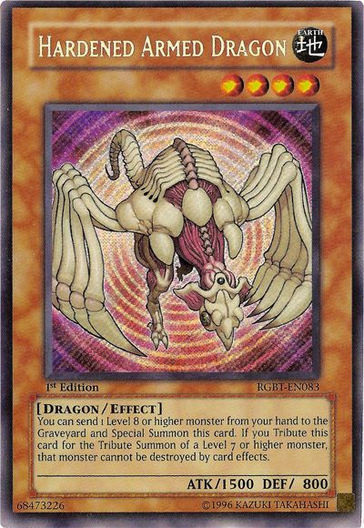 Hardened Armed Dragon [RGBT-EN083] Secret Rare 