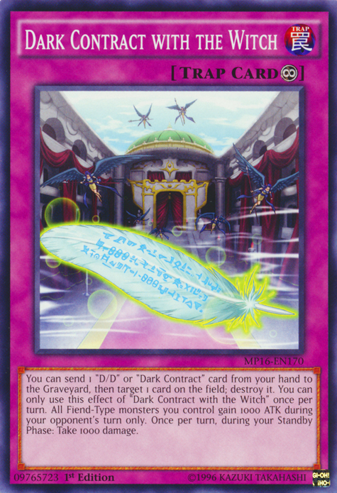Dark Contract with the Witch [MP16-EN170] Common 