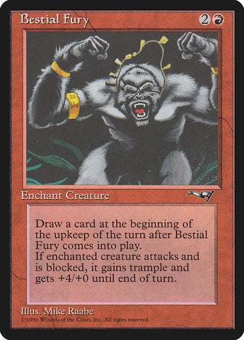 Bestial Fury (Fists Raised) [Alliances] 