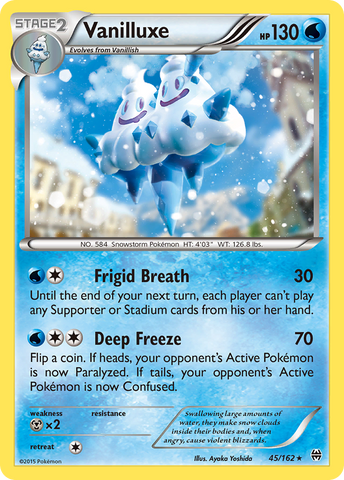 Vanilluxe (45/162) [XY: BREAKthrough] 