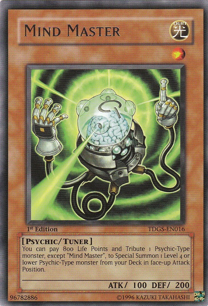 Mind Master [TDGS-EN016] Rare 