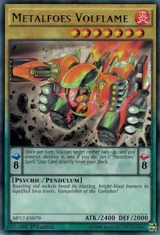 Metalfoes Volflame [MP17-EN079] Rare 