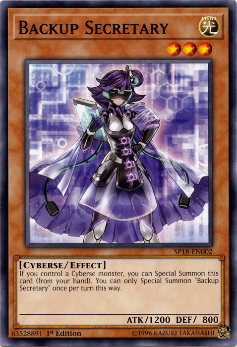 Backup Secretary [SP18-EN002] Common 