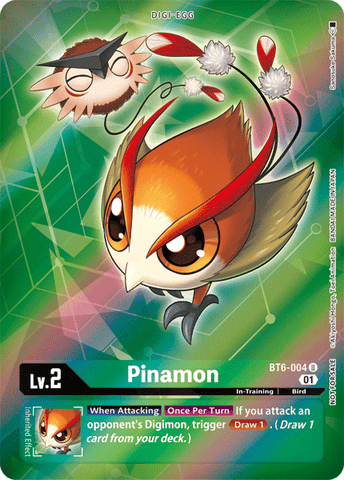 Pinamon [BT6-004] (Alternative Art - Box Topper) [Double Diamond] 