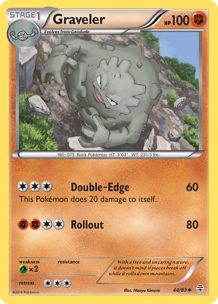 Graveler (44/83) [XY: Generations] 