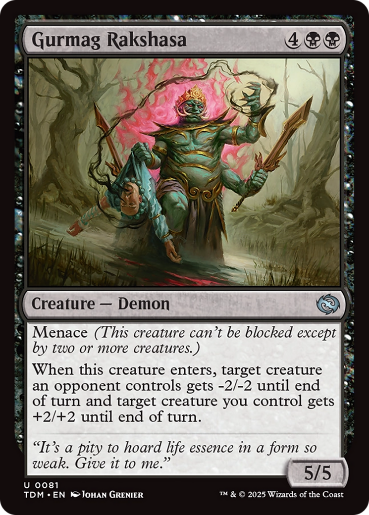 Gurmag Rakshasa [Tarkir: Dragonstorm] 
