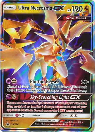 Ultra Necrozma GX (SM126) (Jumbo Card) [Sun &amp; Moon: Black Star Promos] 