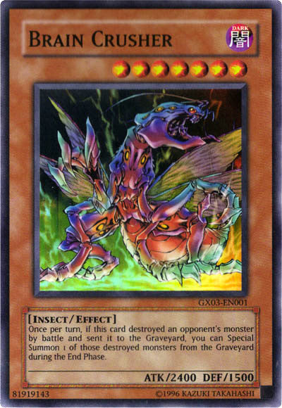 Brain Crusher [GX03-EN001] Super Rare 