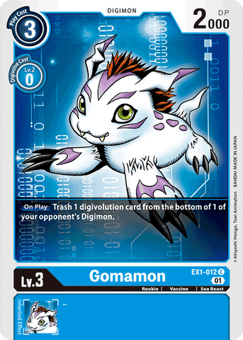 Gomamon [EX1-012] [Classic Collection] 