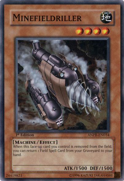 Minefieldriller [ANPR-EN034] Super Rare 