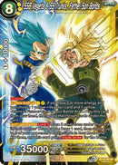 SSB Vegeta &amp; SS Trunks, Father-Son Bonds (BT16-080) [Realm of the Gods] 