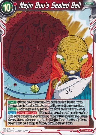 Majin Buu's Sealed Ball (BT2-031) [Union Force]