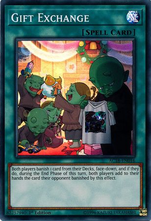 Gift Exchange [AC18-EN016] Super Rare 