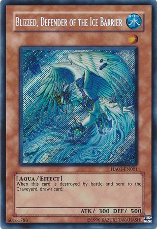 Blizzed, Defender of the Ice Barrier [HA01-EN001] Secret Rare 
