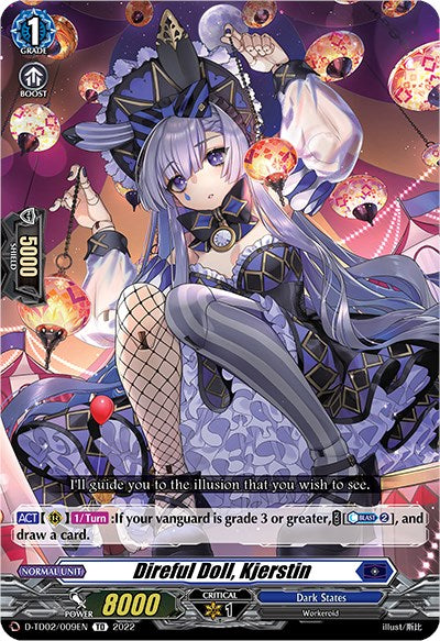 Direful Doll, Kjerstin (D-TD02/009EN) [D-TD02: Michiru Hazama -Demonic Jewel Dragon of the Four Flames-] 