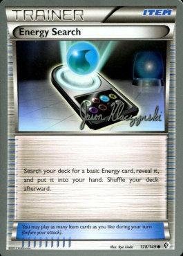 Energy Search (128/149) (Darkrai Deck - Jason Klaczynski) [World Championships 2013] 