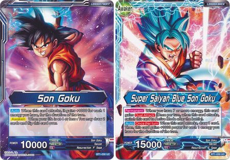 Son Goku // Super Saiyan Blue Son Goku (BT1-030) [Galactic Battle] 