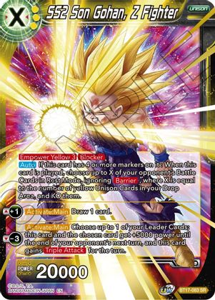 SS2 Son Gohan, Z Fighter (BT17-083) [Ultimate Squad] 